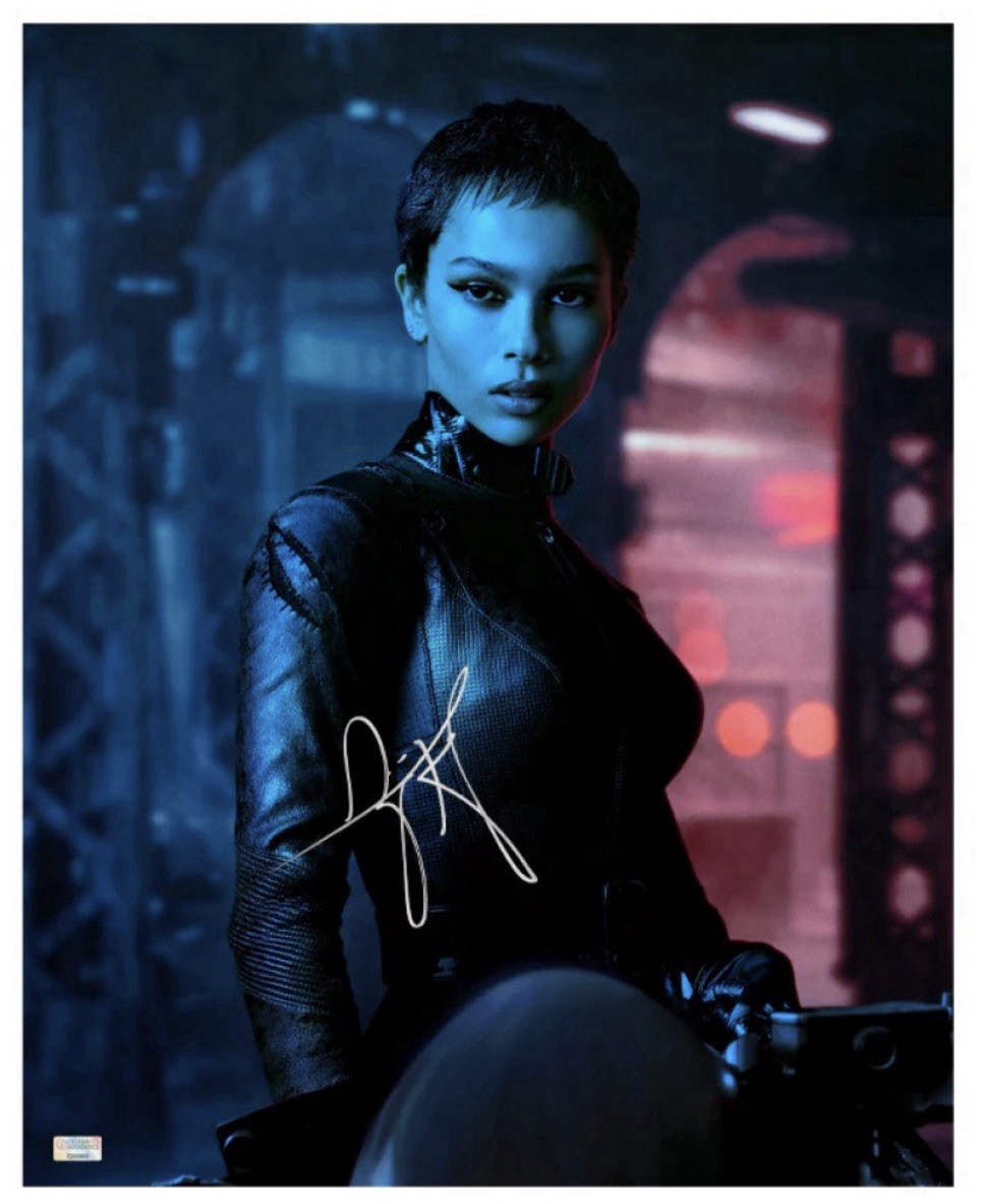 Zoe Kravitz Signed “The Batman” 16×20 Photo (CA)
