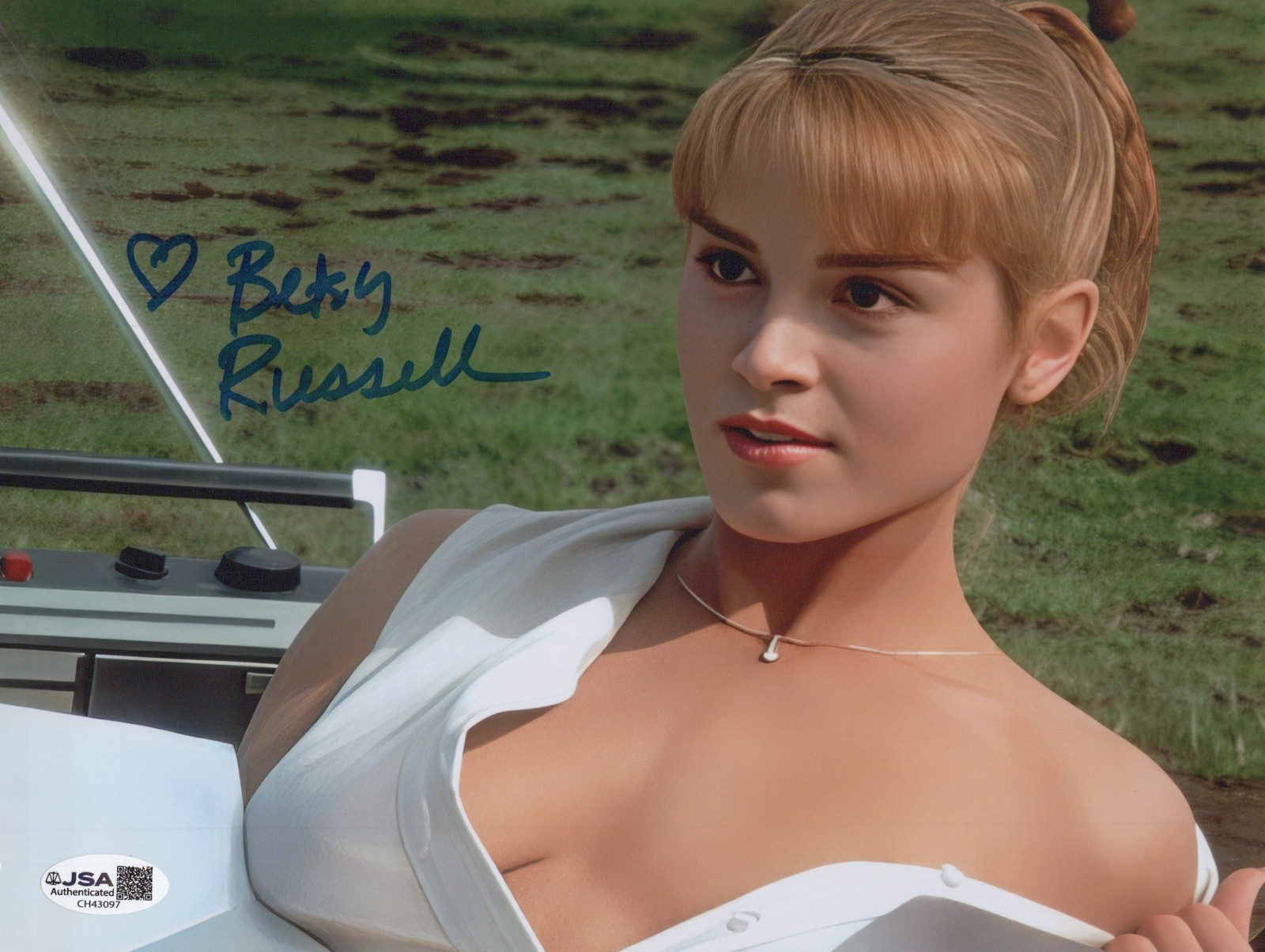 BETSY RUSSELL Signed PRIVATE SCHOOL 8×10 Photo JORDAN Autograph JSA CERT