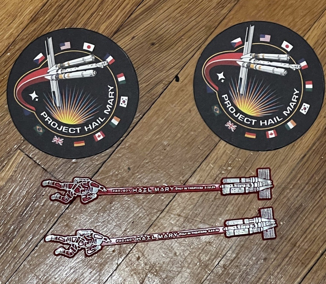 Project Hail Mary – Collectible Coaster And Stirs Limited Edition PROMO