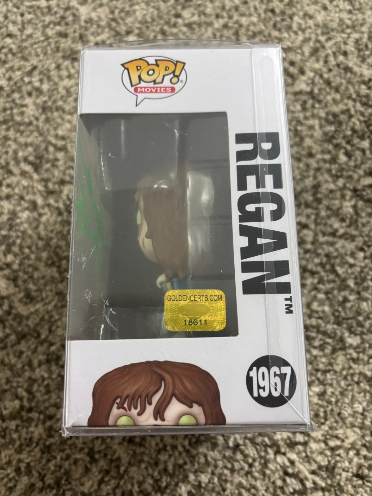 Geena Davis – The Exorcist – Regan – signed Funko w/ COA