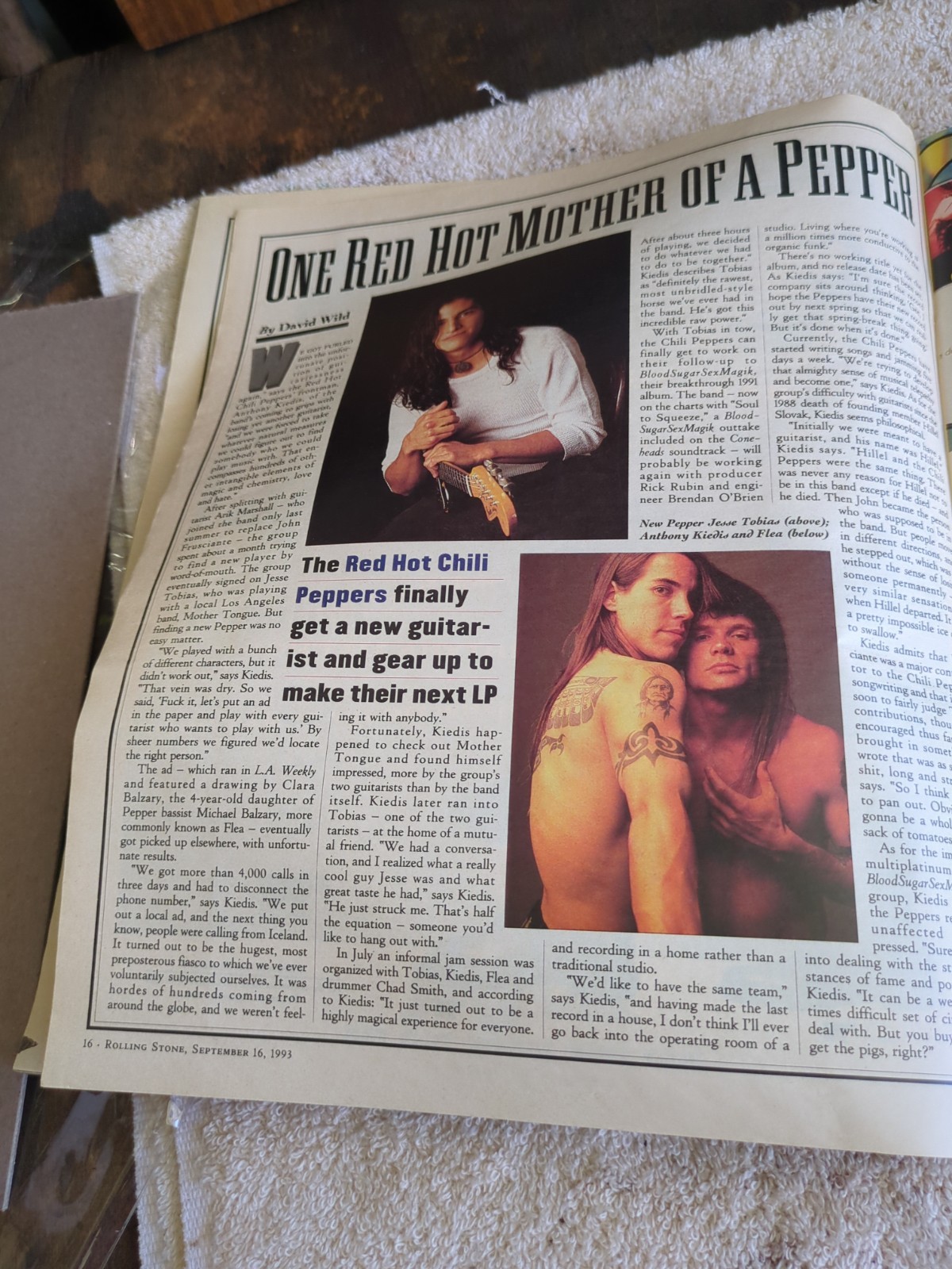 Rolling Stone Magazine # 665 September 16, 1993 Janet Jackson,Woody Allen-Bjork