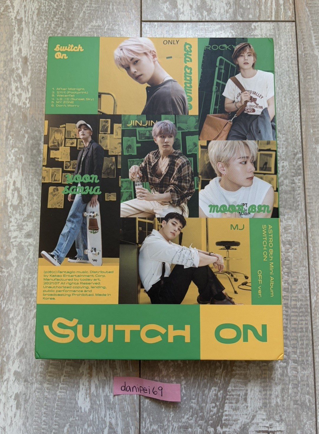 Official Astro Switch On ( Off Version ) Album Kpop