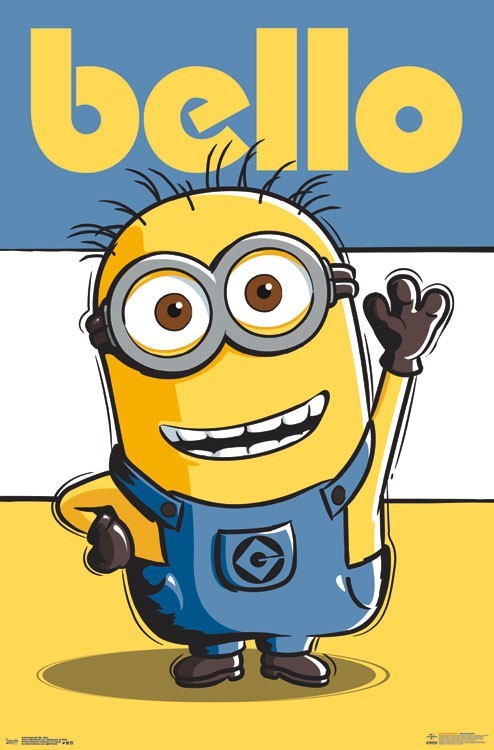 DESPICABLE ME MINION BELLO POSTER NEW 22X34