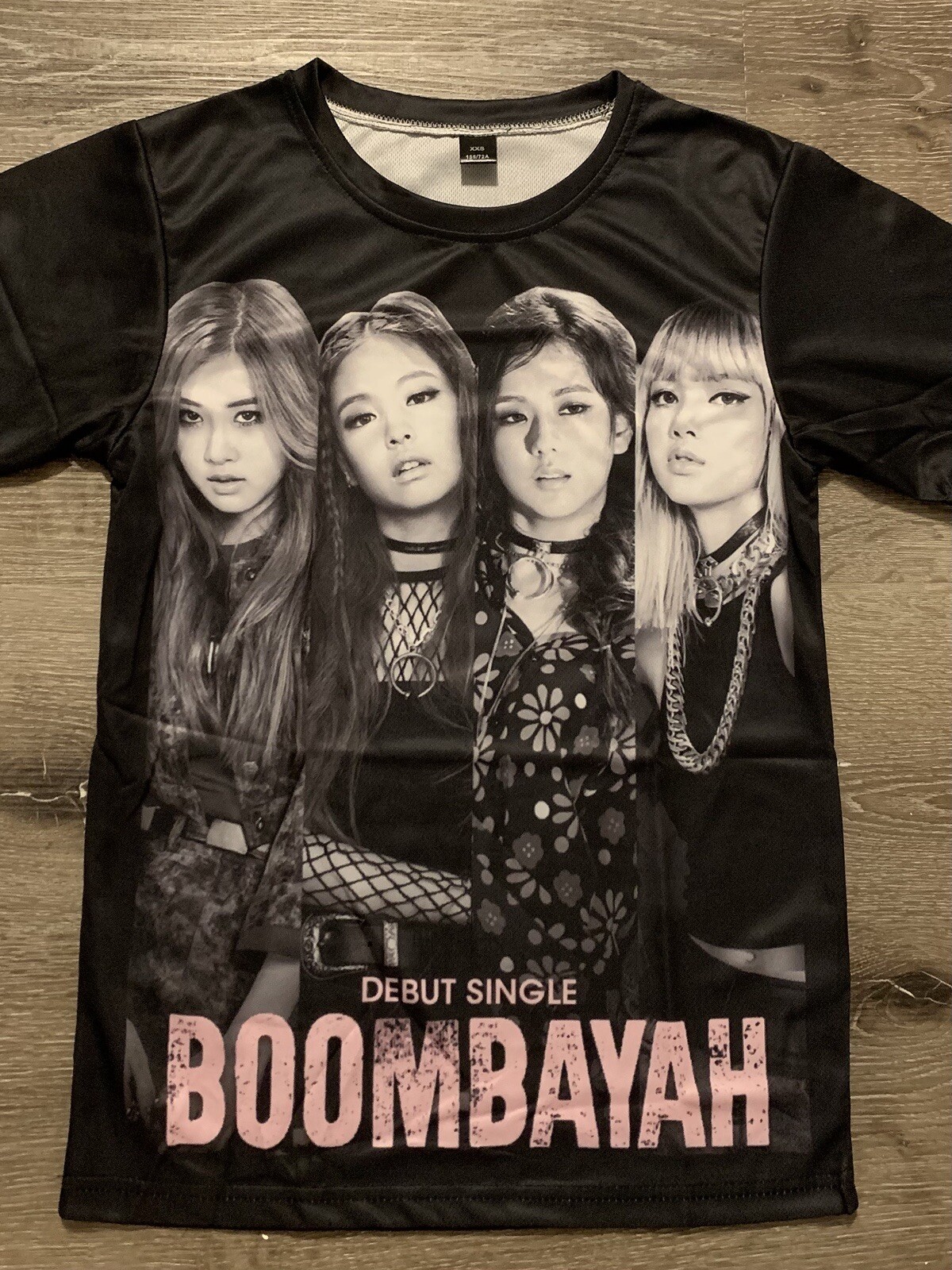 BLACKPINK BOOMBAYAH Debut Single T-Shirt Unisex Adult Size XXS 100% Polyester