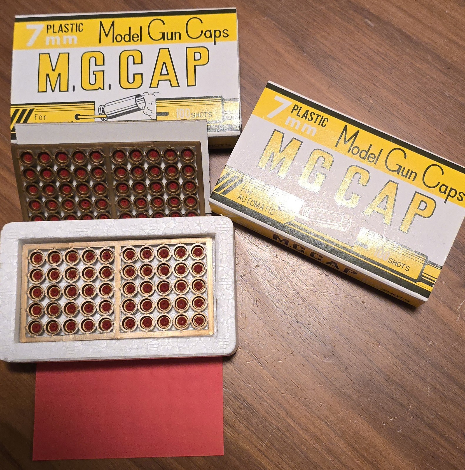MGC 7mm 100 Count caps for MGC, MARUSHIN, TANAKA BRAND NEW IN BOX
