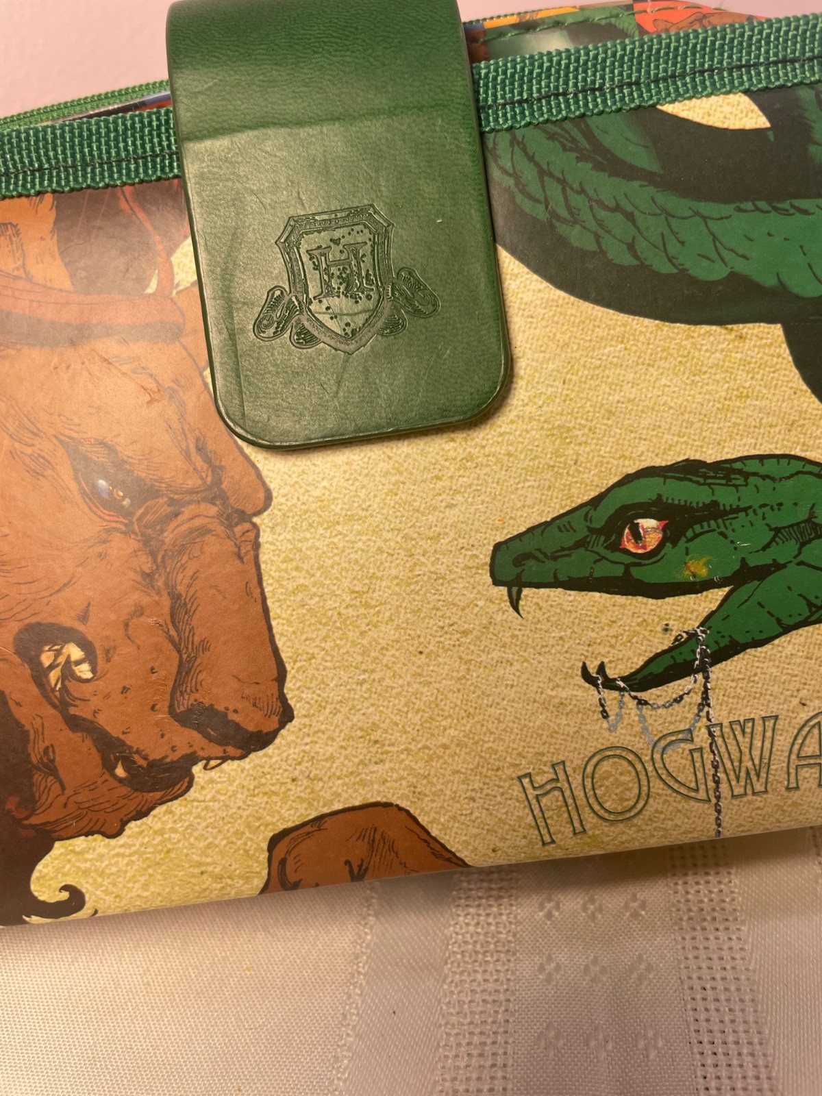 Harry Potter “Abstract Magic” Multi-Compartment Pencil Case with Original Ruler