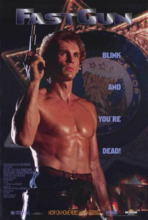 FAST GUN Movie POSTER 27×40 Lito Aguas Brenda Bakke James Brewer Tony Cooper Mel