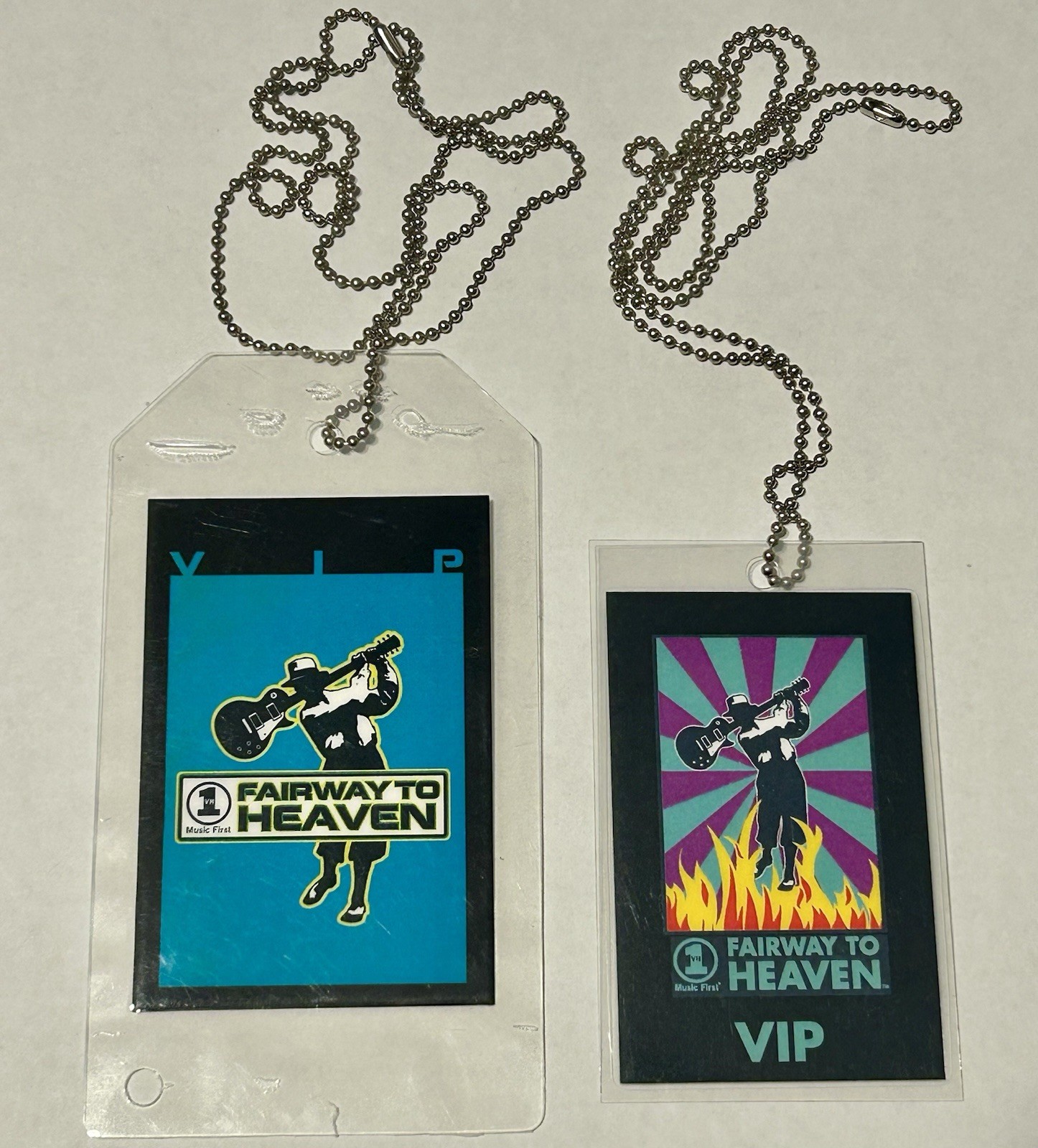 Vh1 Fairway To Heaven VIP Passes Golf Rock Promotion 2 Passes Vintage
