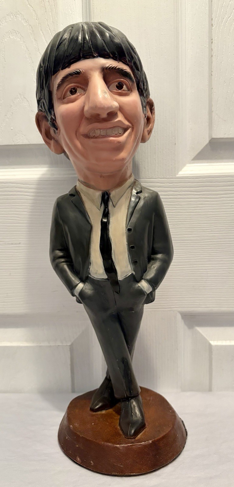 RARE Vintage Ringo Starr The Beatles ESCO Chalkware Big Head 17” Statue