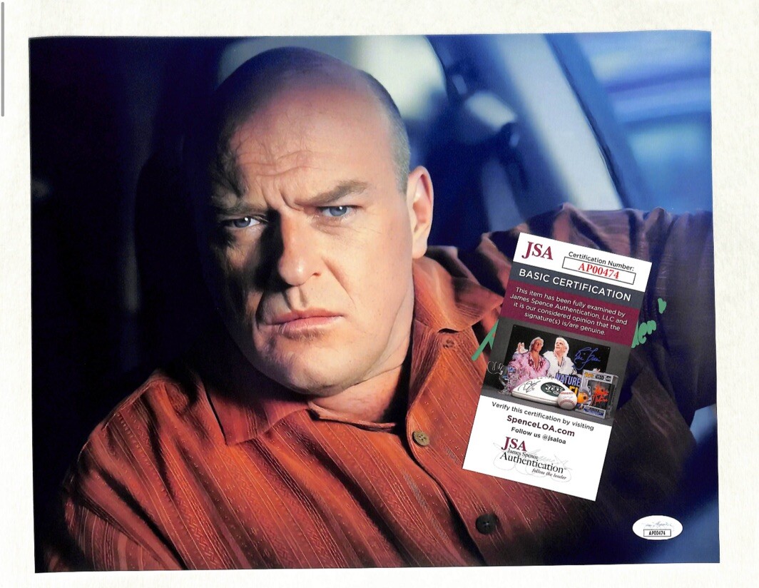 Dean Norris – Hank Schrader Signed Autograph 11×14 Photo Breaking Bad JSA COA 1