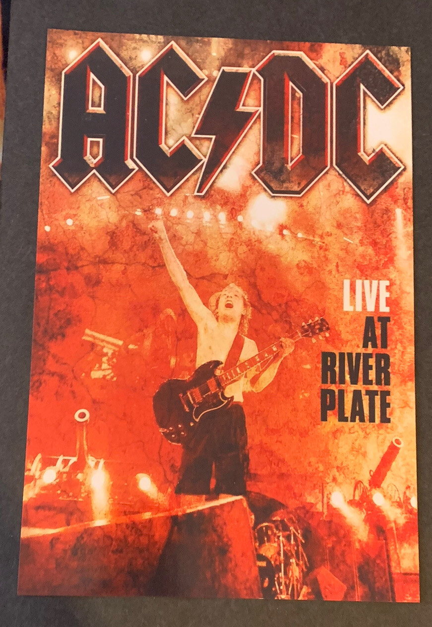 AC/DC 7.8×11.8 Glossy Poster