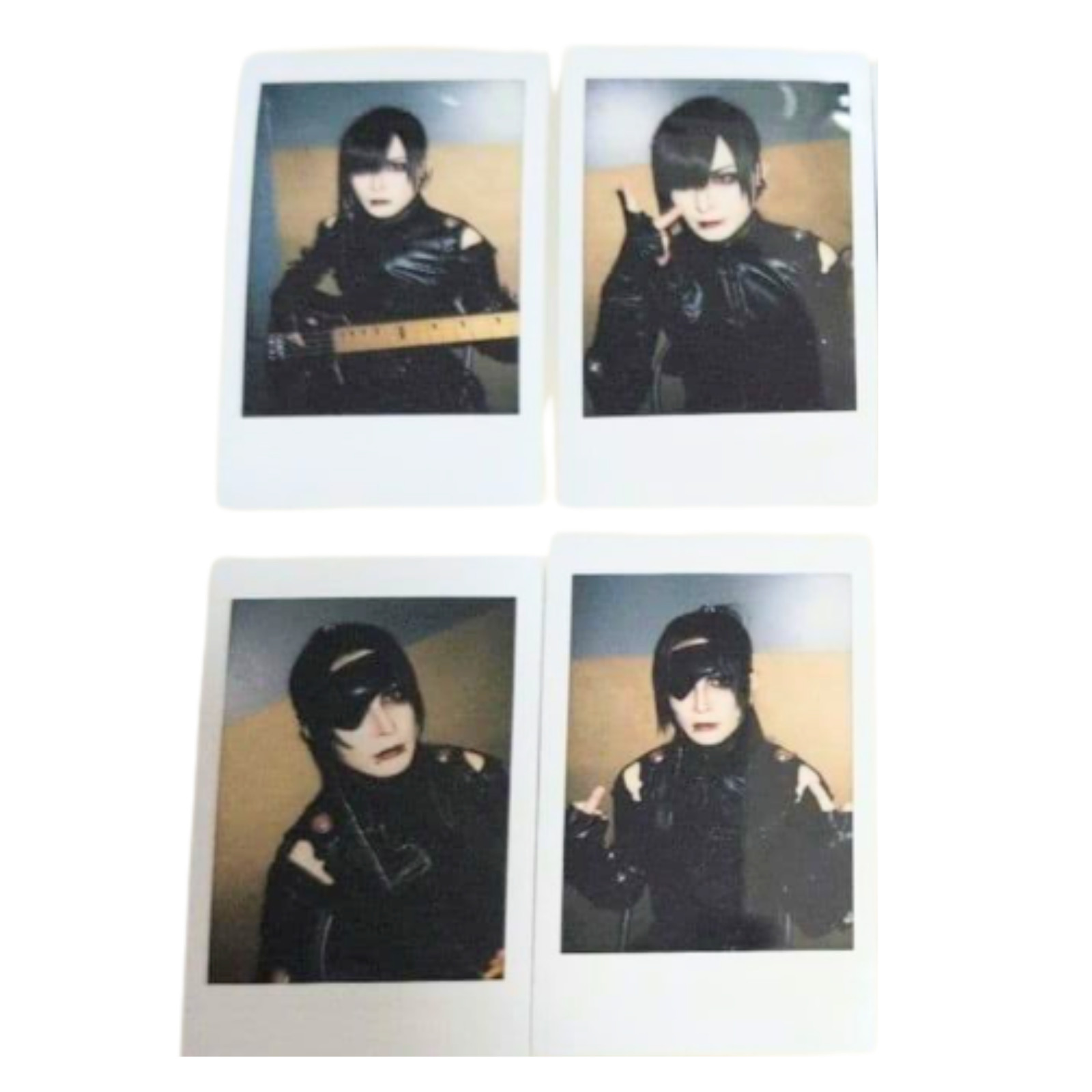 JILUKA Boogie Instax Cheki Lot of 8 Polaroid Artist Photo Visual Kei Metal