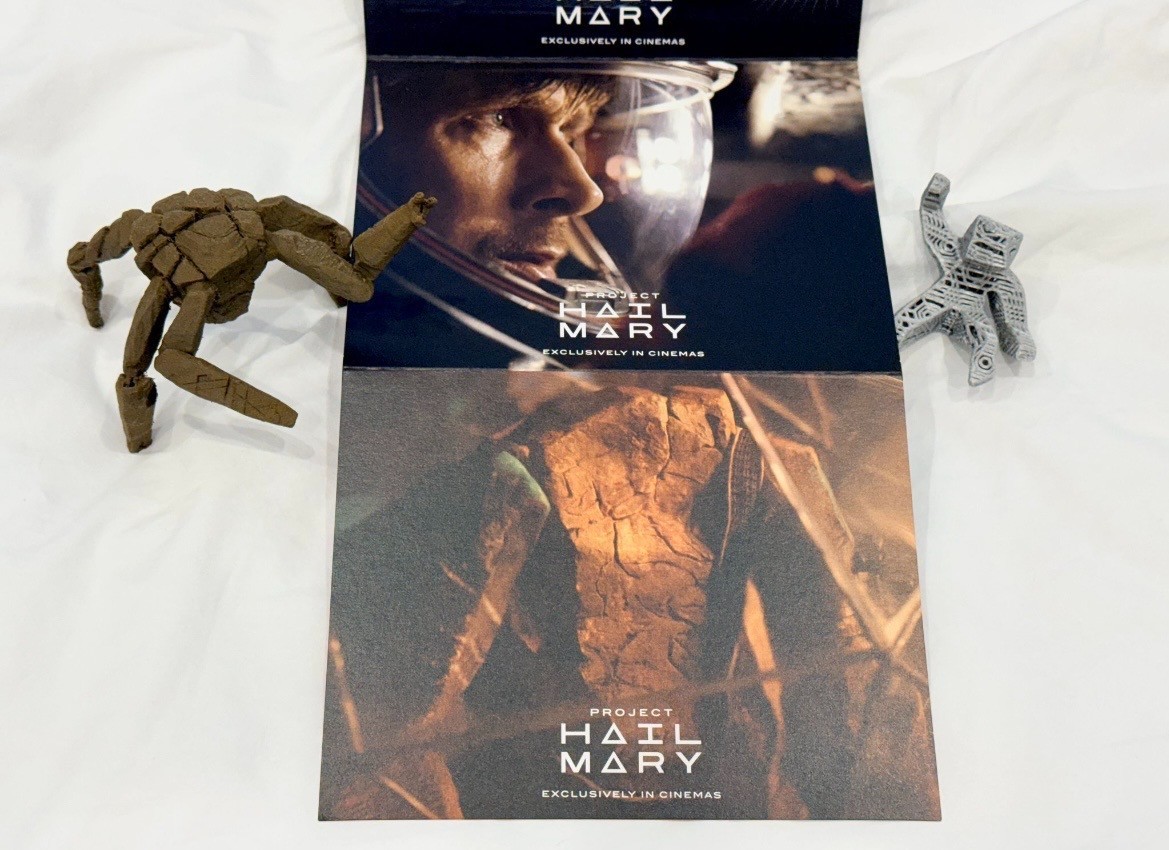 Project Hail Mary Accordion Postcard Movie Official Korea Exclusive Limited PHM