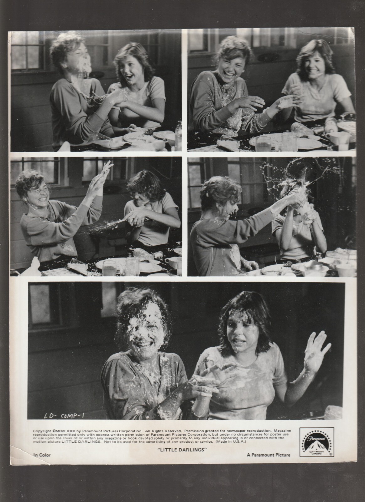 Little Darlings 8 x 10 inch promo press kit photo #COMP-1 1980
