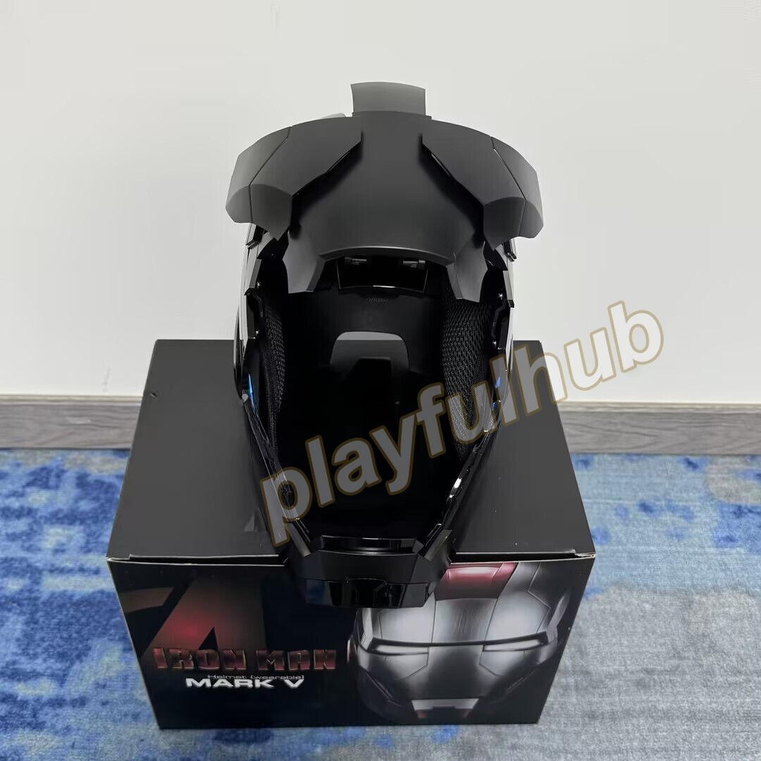 Autoking Iron Man Helmet MK5 1/1 Voice-controlled Mask Transform Cosplay Prop