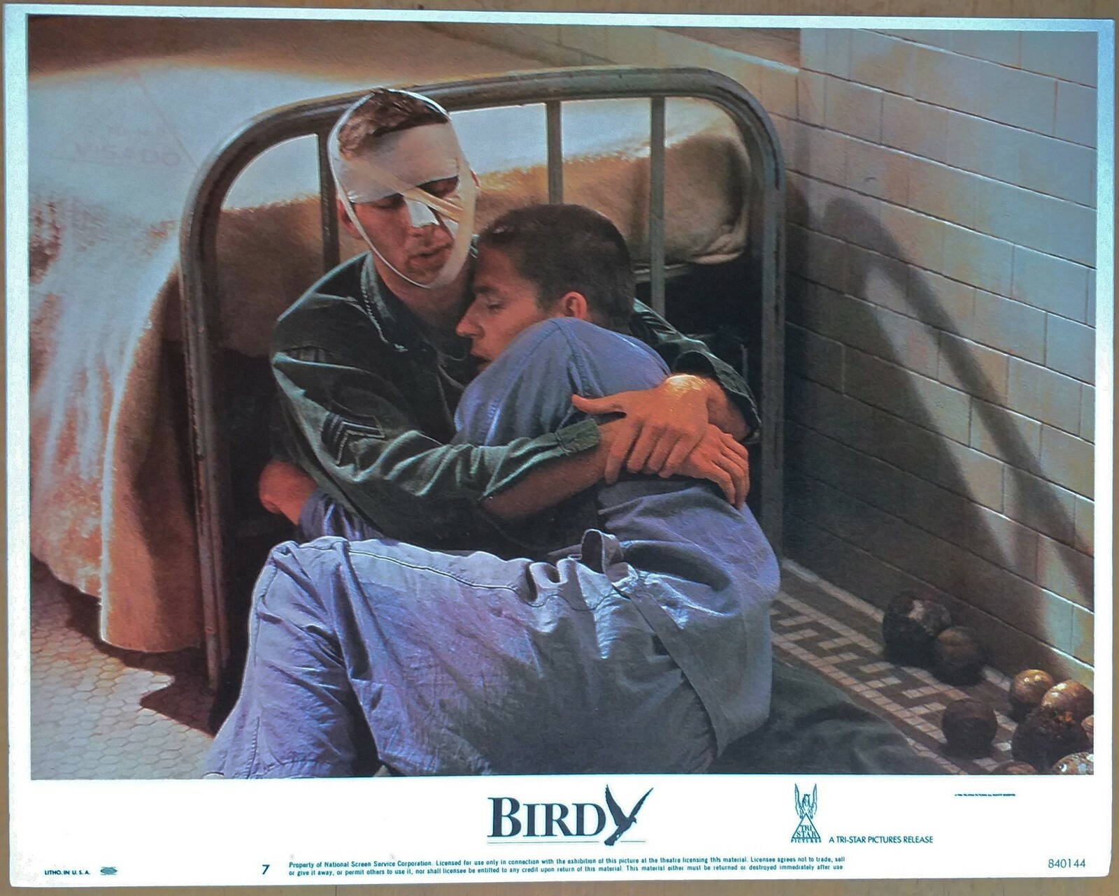 BIRDY, Matthew Modine, Nicolas Cage, complete set of 8, lc2379