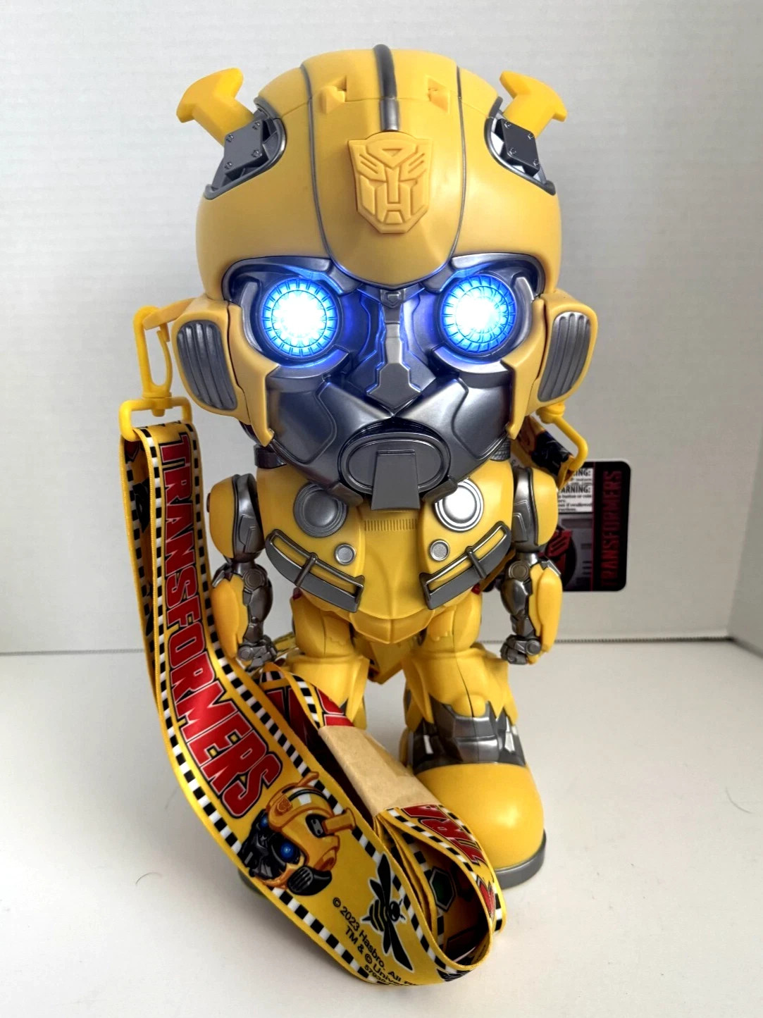 Transformers Bumblebee Light Up Popcorn Bucket Figure Universal Studios