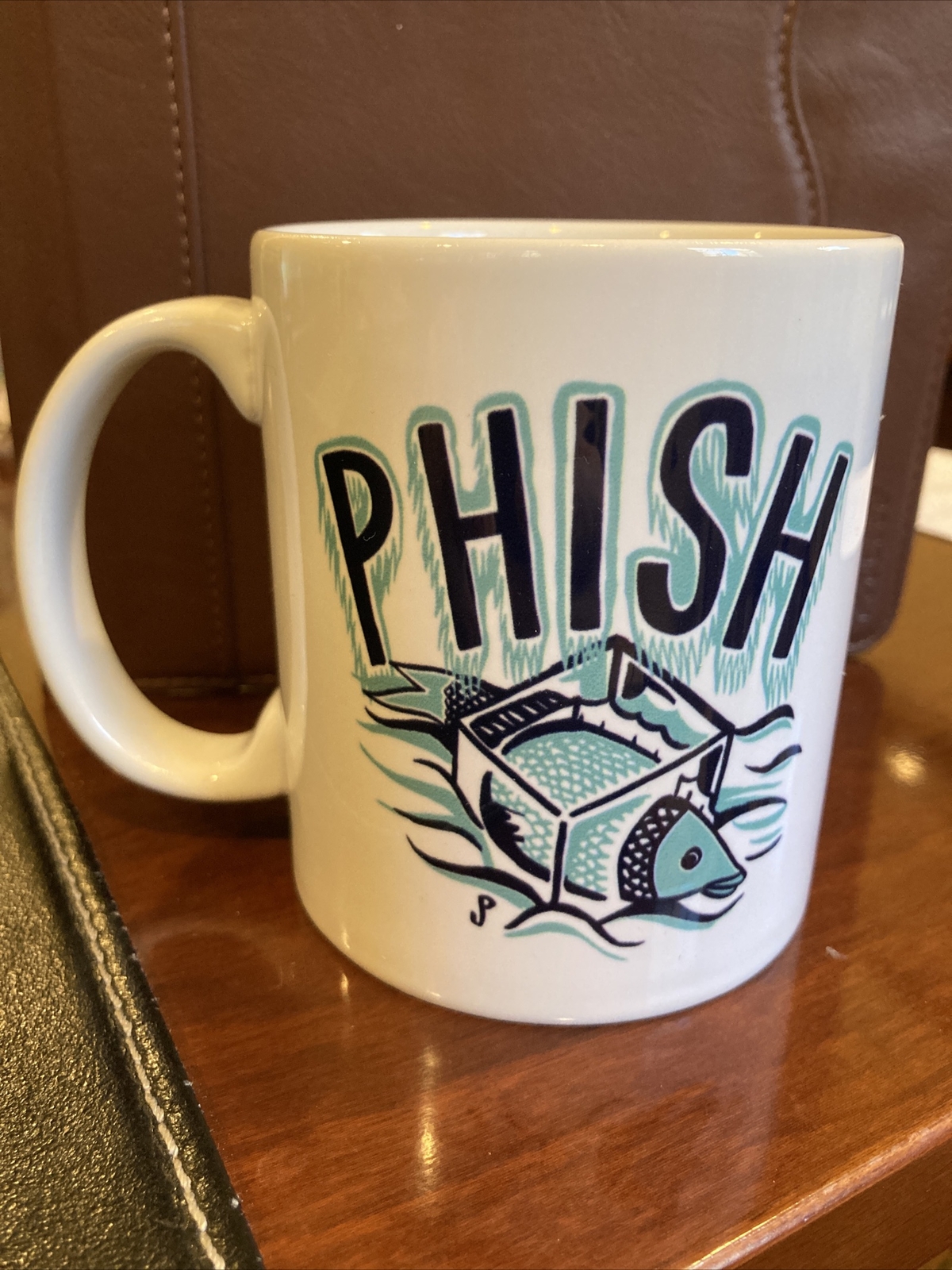 Jim Pollock PHISH Ice Fisher 11oz Ceramic Coffee Mug – Dry Goods 2020