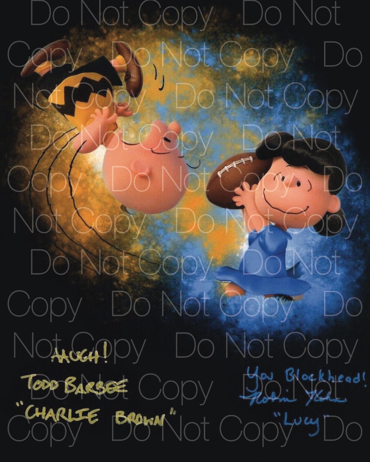 Peanuts Charlie Brown signed Glazer Barbe 8X10 photo picture poster autograph R