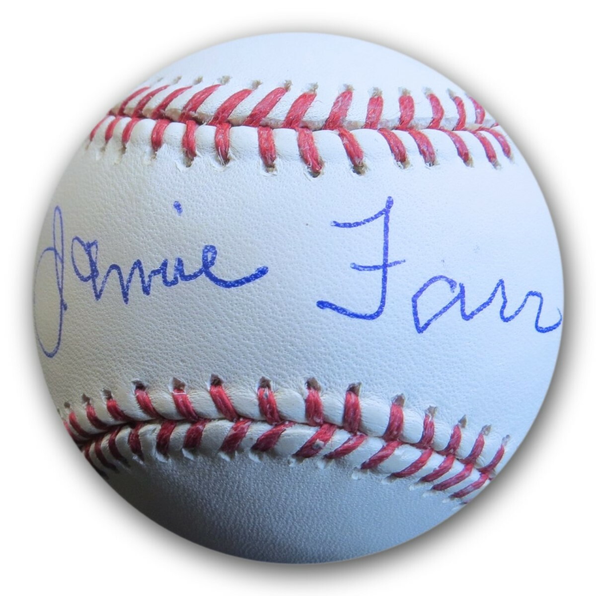Jamie Farr Signed Autographed MLB Baseball MASH Corporal Klinger GV766990