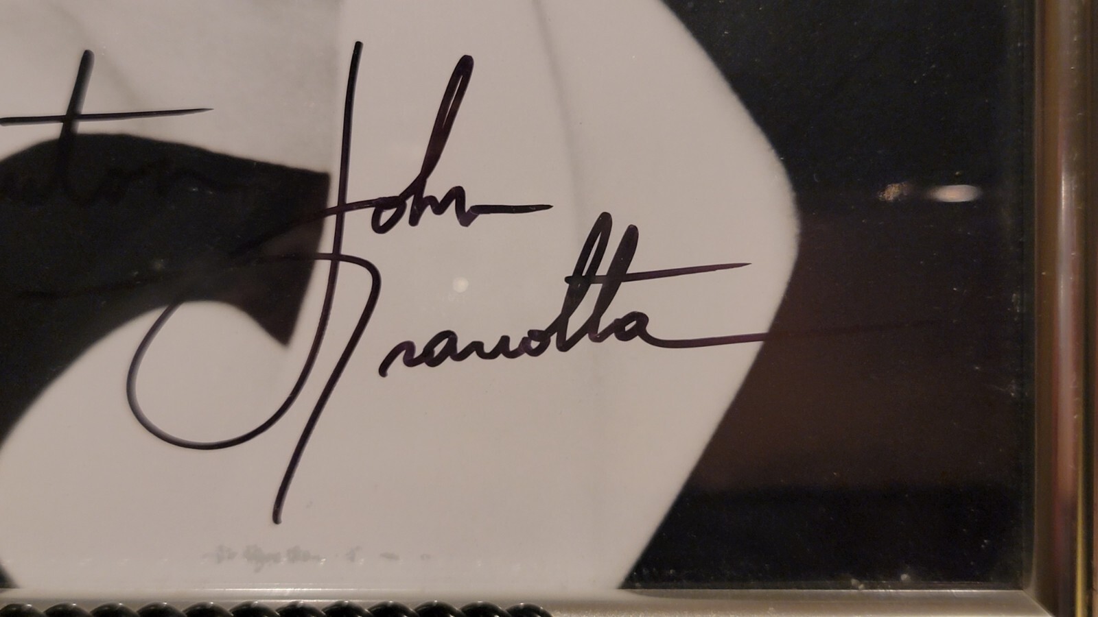 Olivia Newton-John & John Travolta “Grease” AUTOGRAPHS Signed 8×10 Framed COA