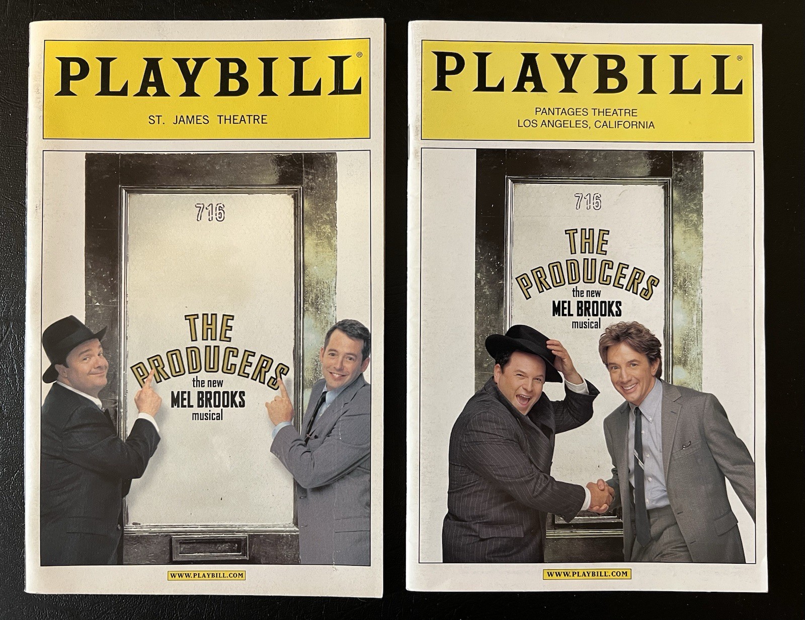 The Producers Broadway Bundle Nathan Lane Playbill Props Flyers Program Lot