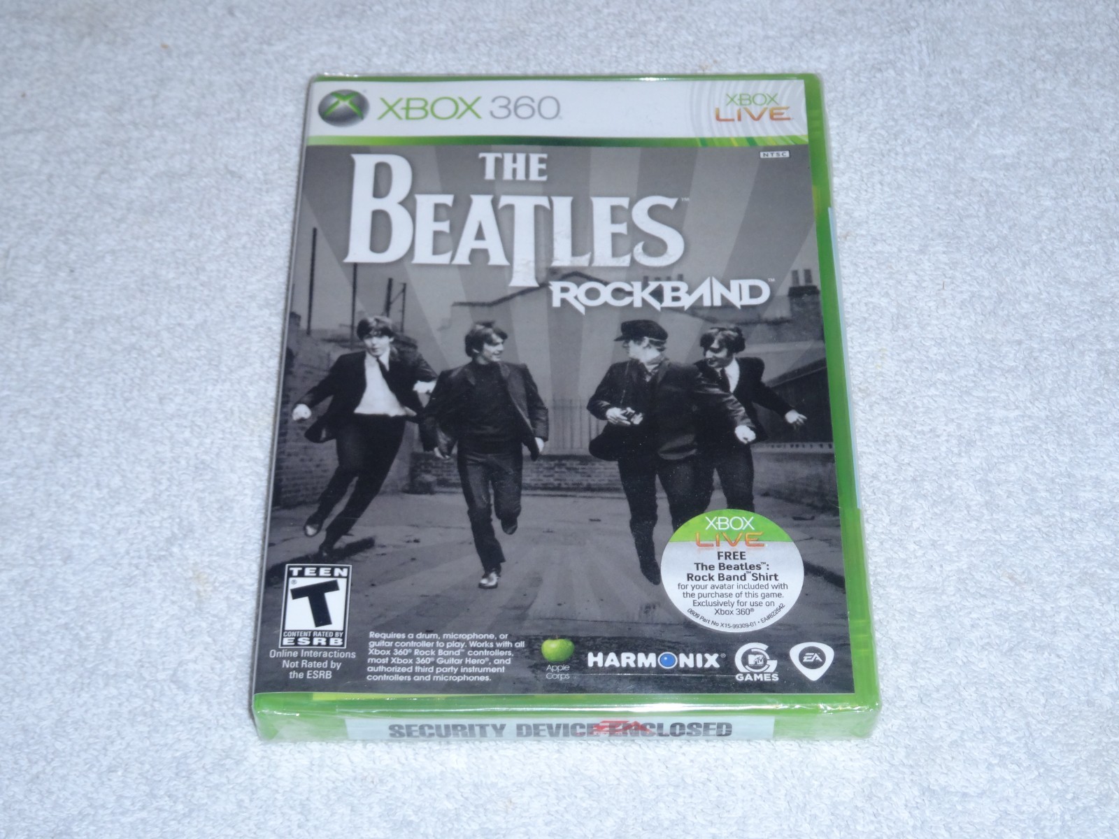 The Beatles Xbox 360 Rare Sealed 2009 Great For Grading Rockband video game WXB