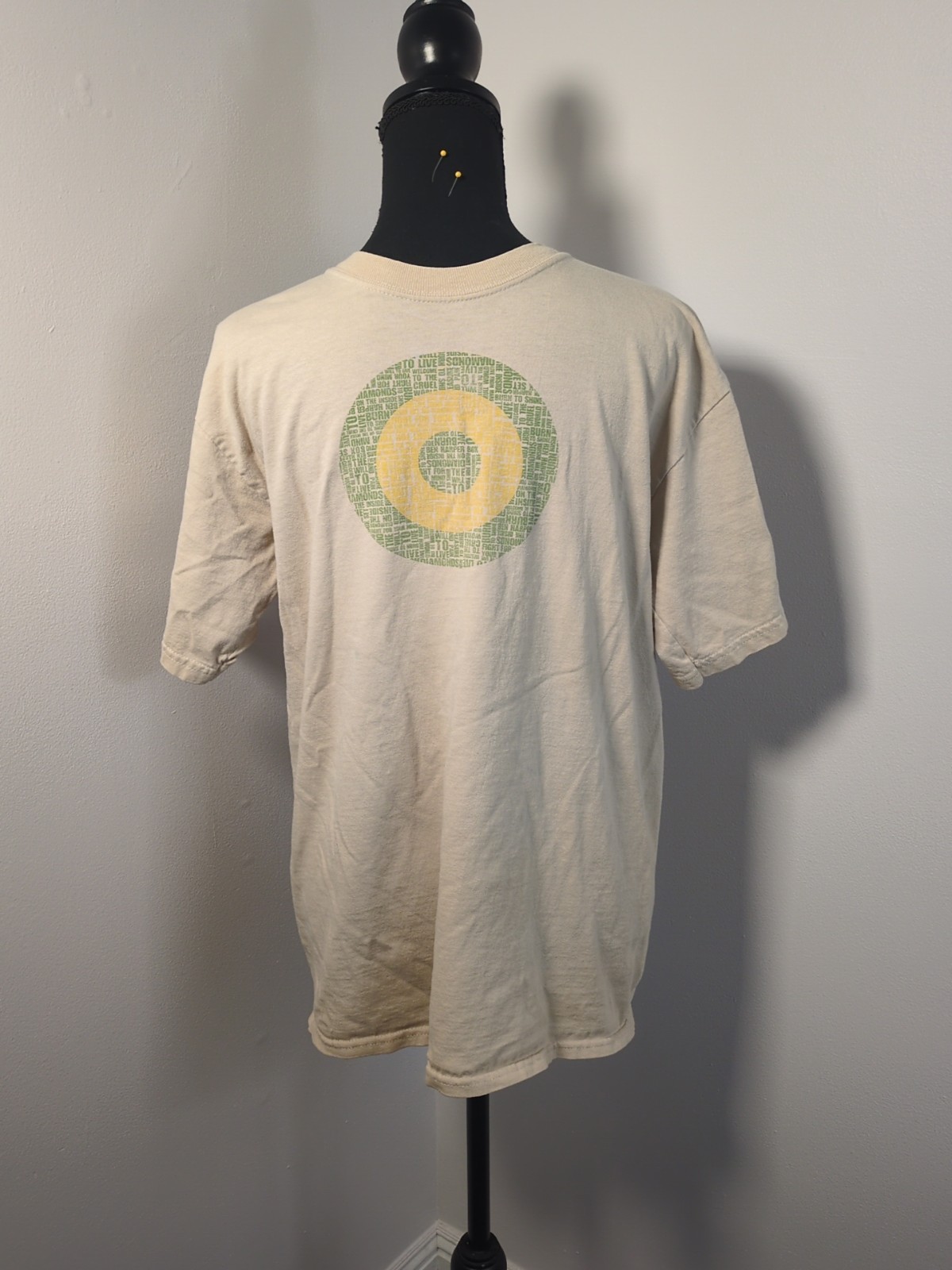 Vintage Ben Harper Discography T Shirt, Men’s Medium, Graphic Print, Double Side