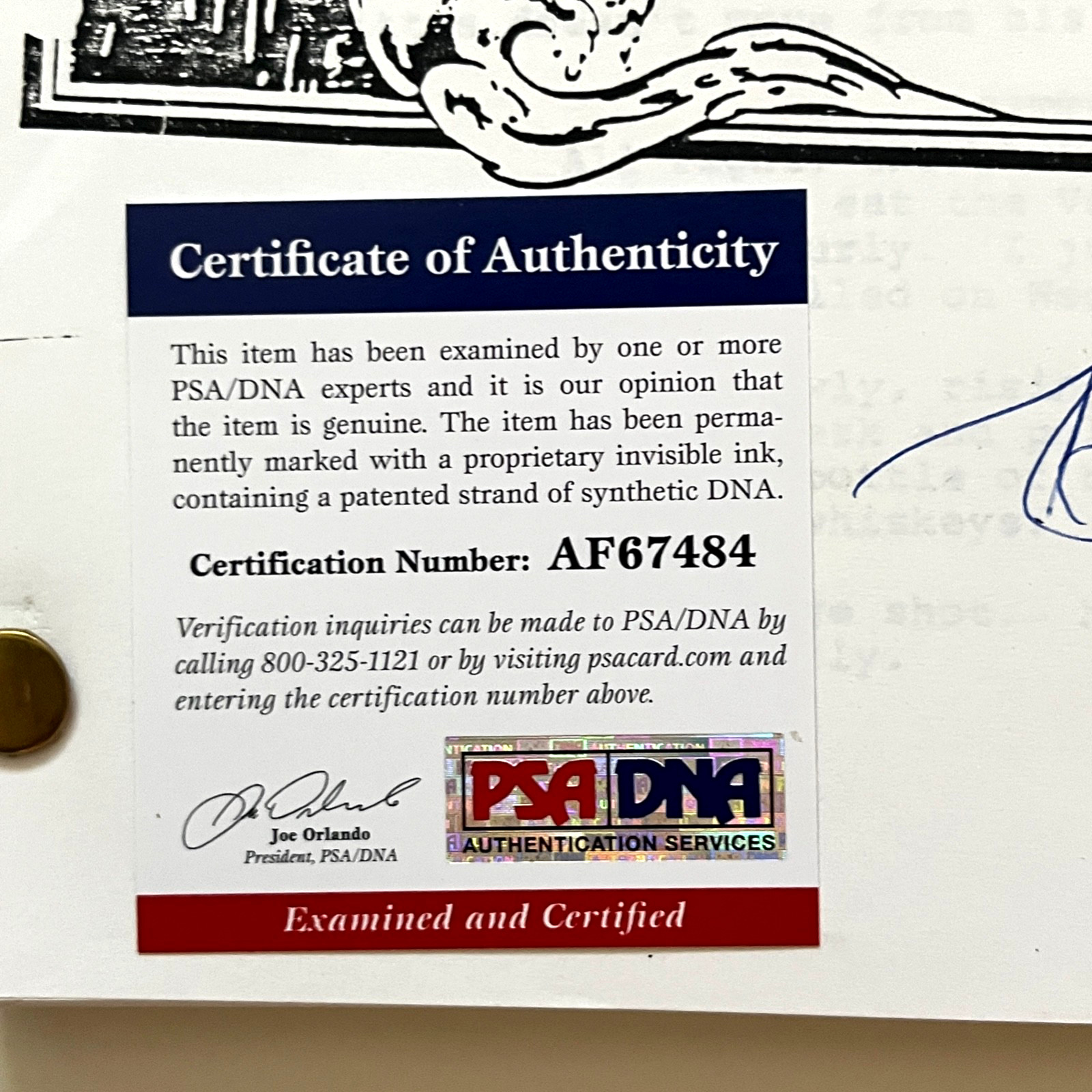 SIGNED Robert Towne Chinatown Movie Script/ Screenplay PSA DNA Auth. Card