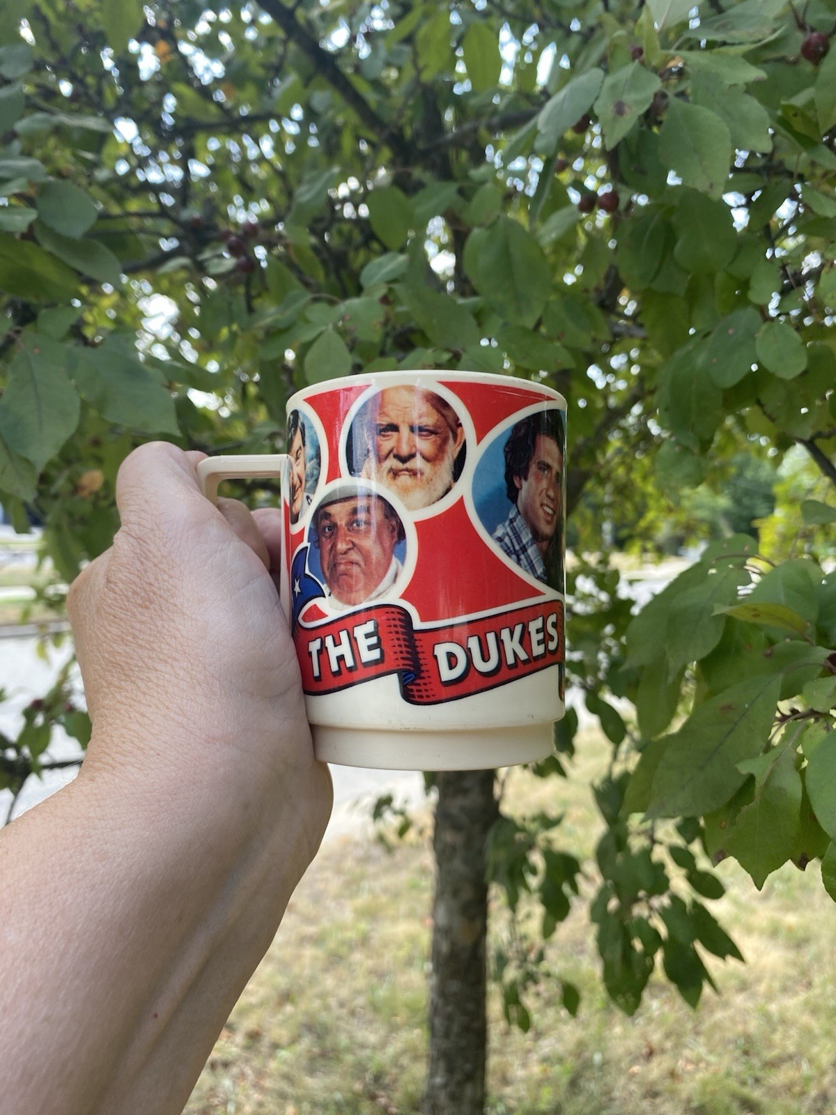 Vintage “THE DUKES of HAZZARD” Plastic Cup/Mug (1981 DEKA) General Lee BO Luke