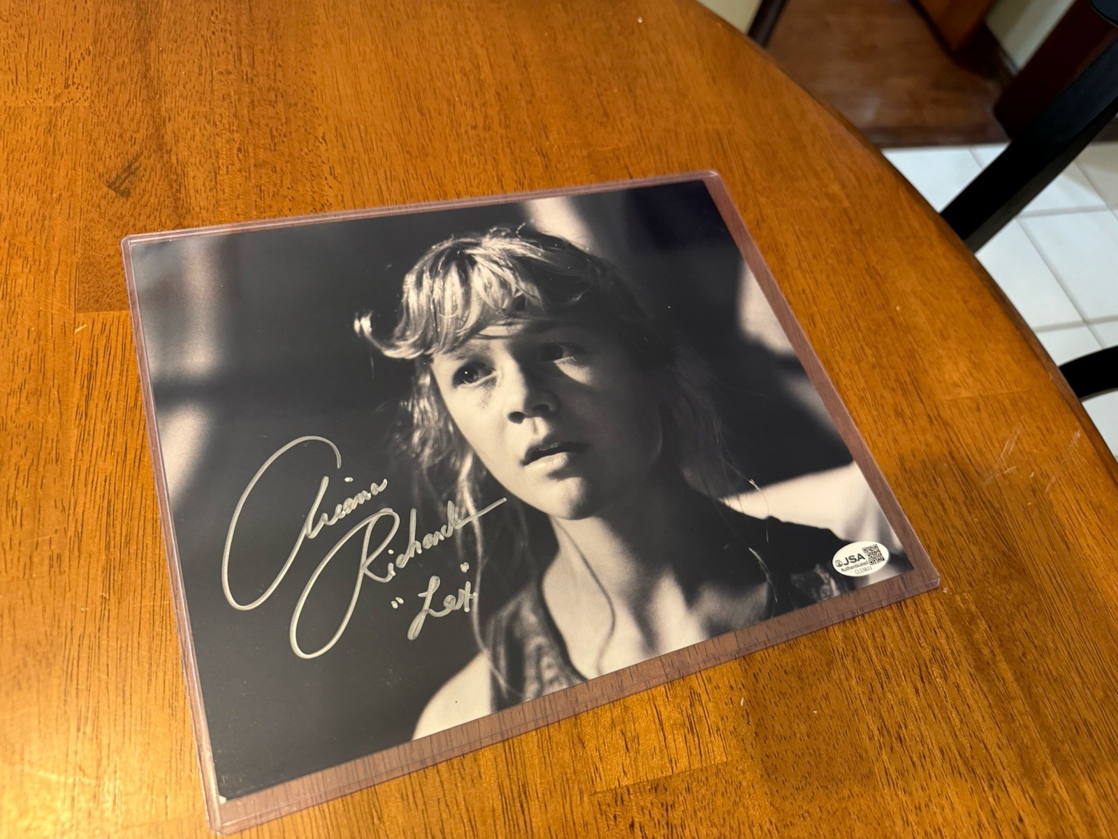 Ariana Richards Jurassic Park 8×10 Signed Photo JSA Certified Autograph