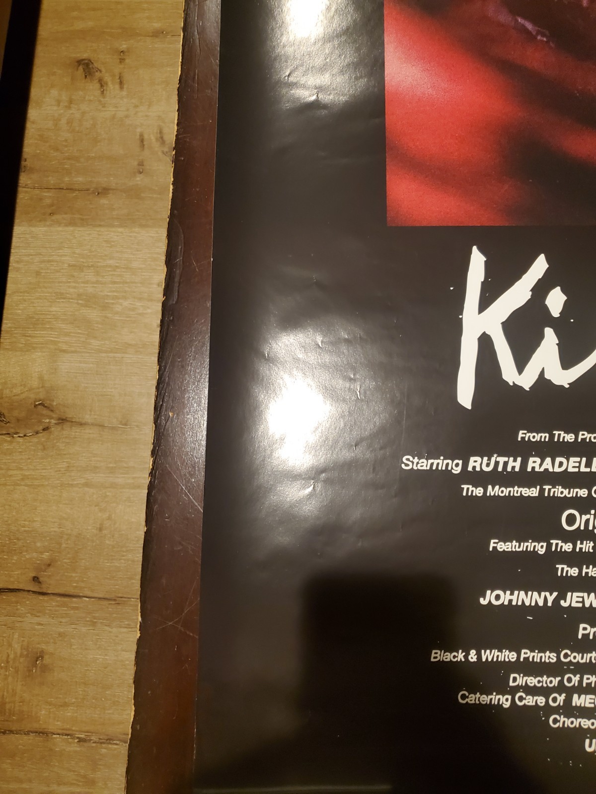 CHROMATICS Johnny Jewel Kill for Love Rare 2012 Tour Poster 26 x 39 in
