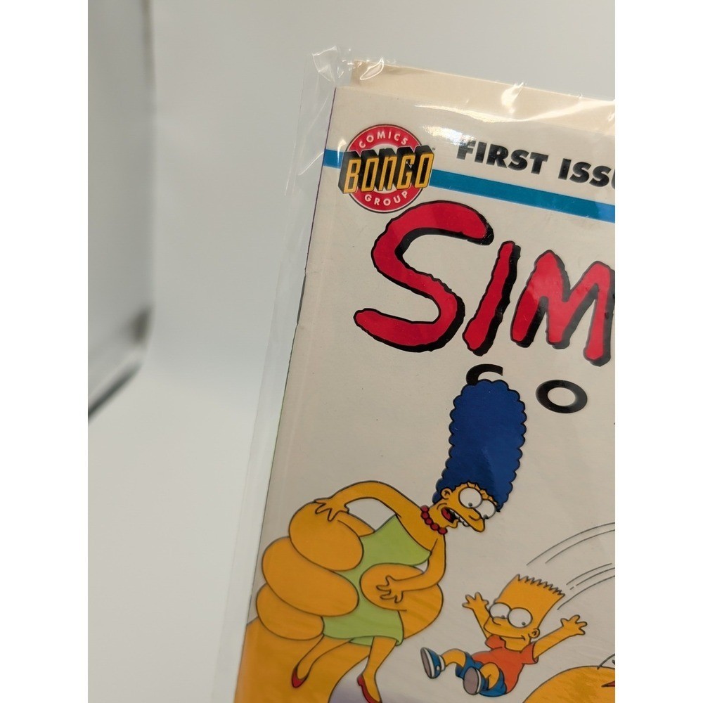 SIMPSONS Comics #1 w/poster Bongo Comics 1993 First Issue Bart Homer