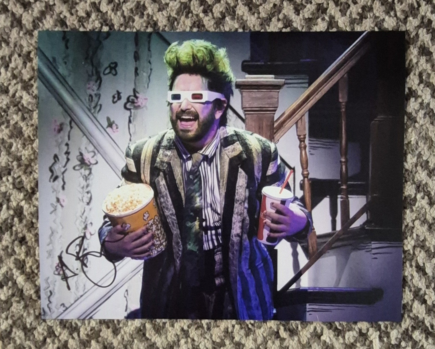 Alex Brightman Signed Autographed 8×10 Photo Beetlejuice The Musical Broadway