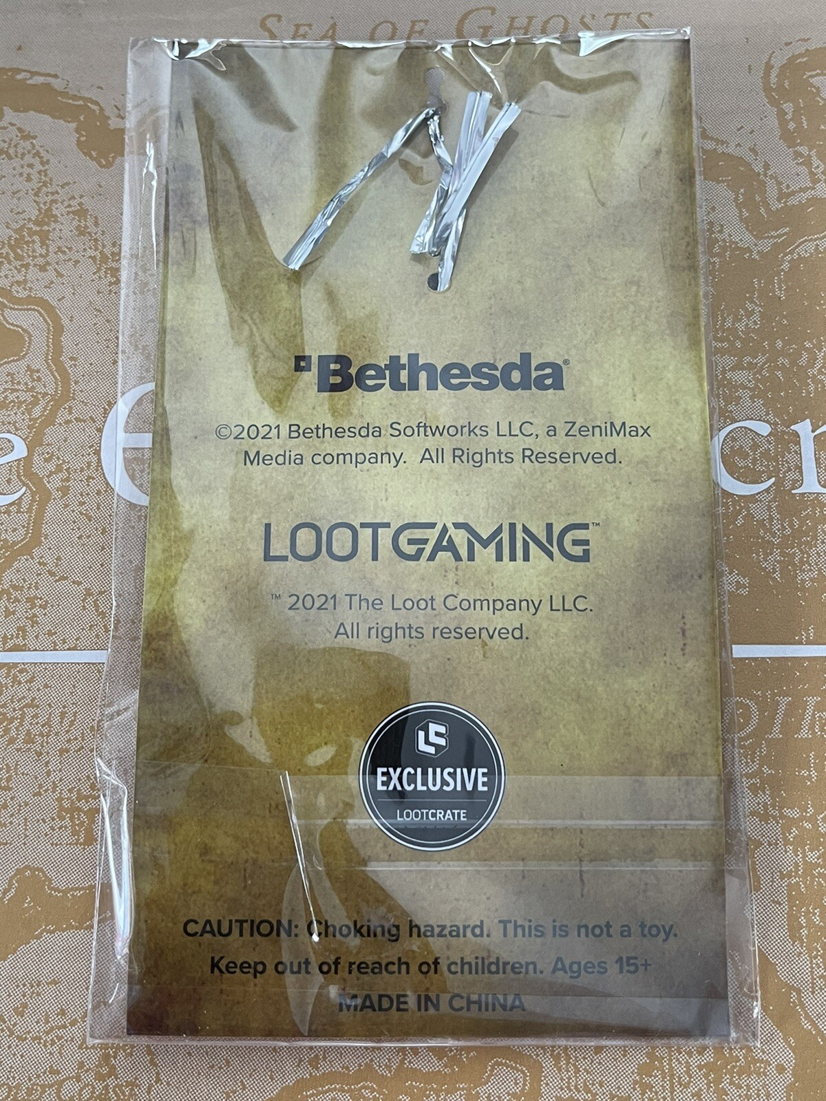 THE ELDER SCROLLS “The Companions Keychain” Champion Exclusive LOOT CRATE 2021
