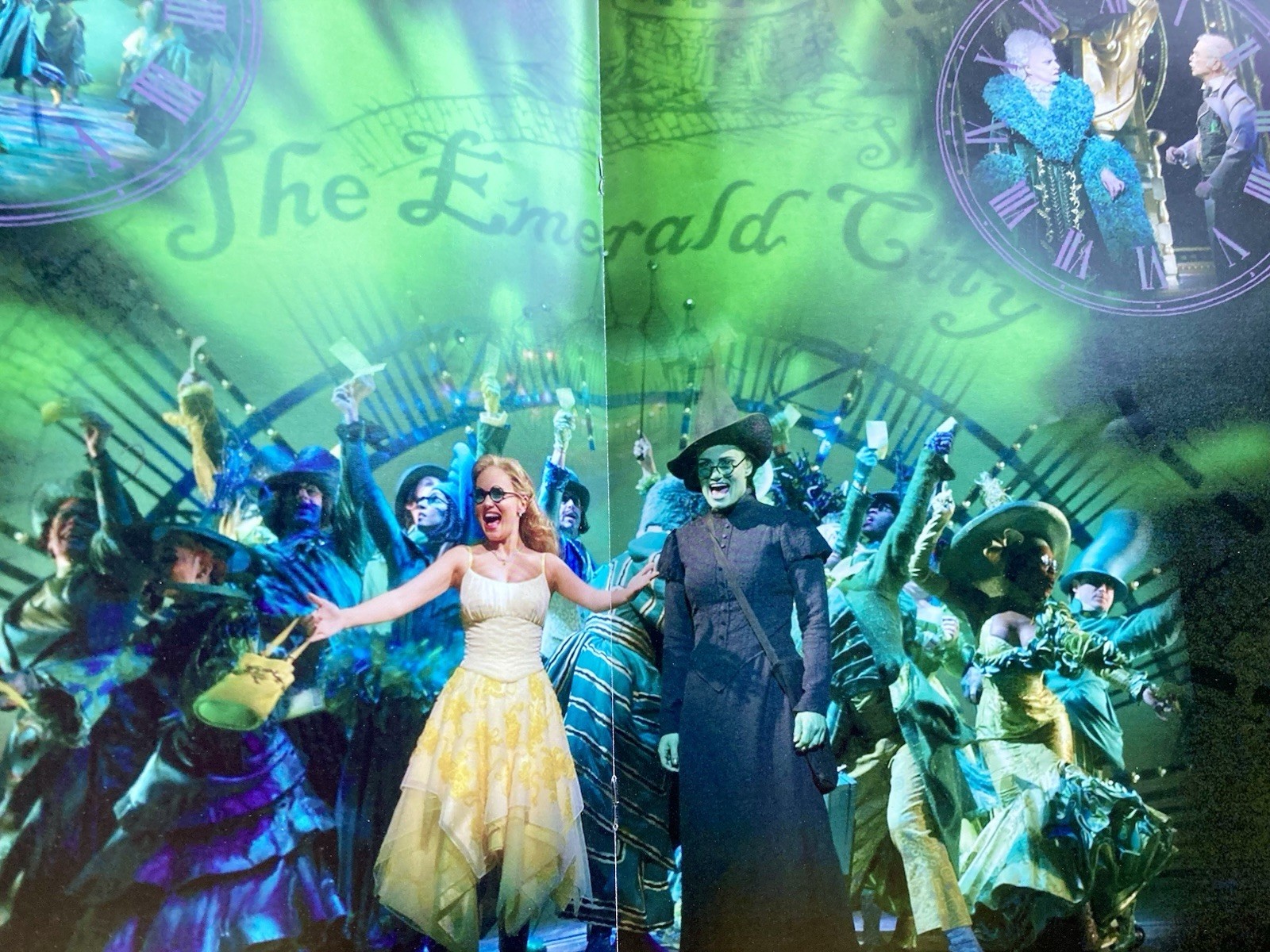 WICKED “A New Musical” Vintage Souvenir Program, MOVIE Art print (new)