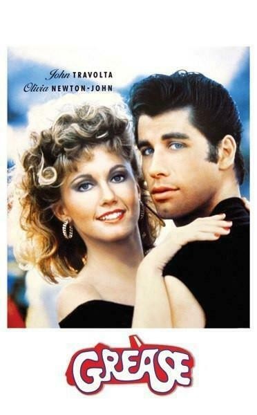 GREASE POSTER movie FILM comedy MUSICAL sex DRAMA Olivia Newton-John TRAVOLTA #1