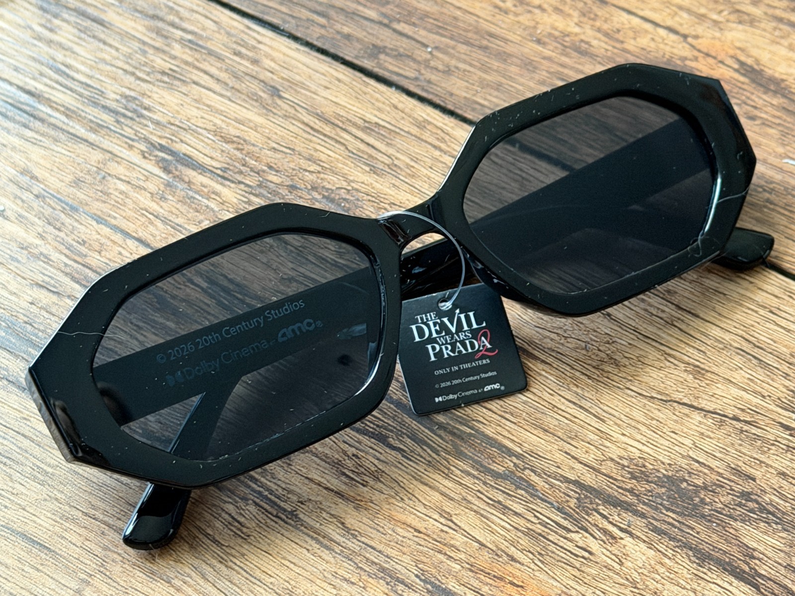 Emily Blunt Charlton RUNWAY Devil Wears Prada 2 Movie Promo Magazine Sunglasses