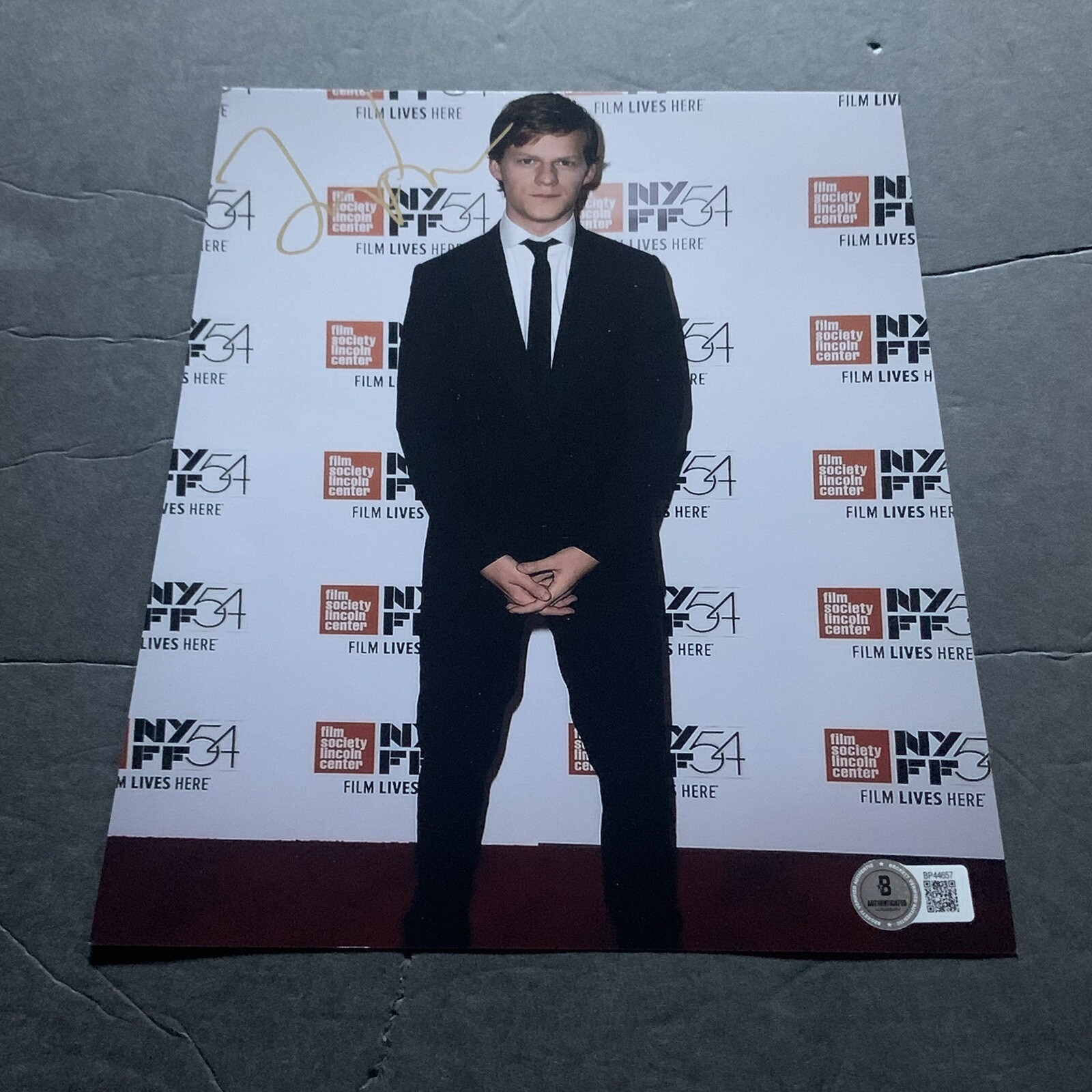 Lucas Hedges Signed Manchester By The Sea Actor 8×10 Photo Beckett BAS A