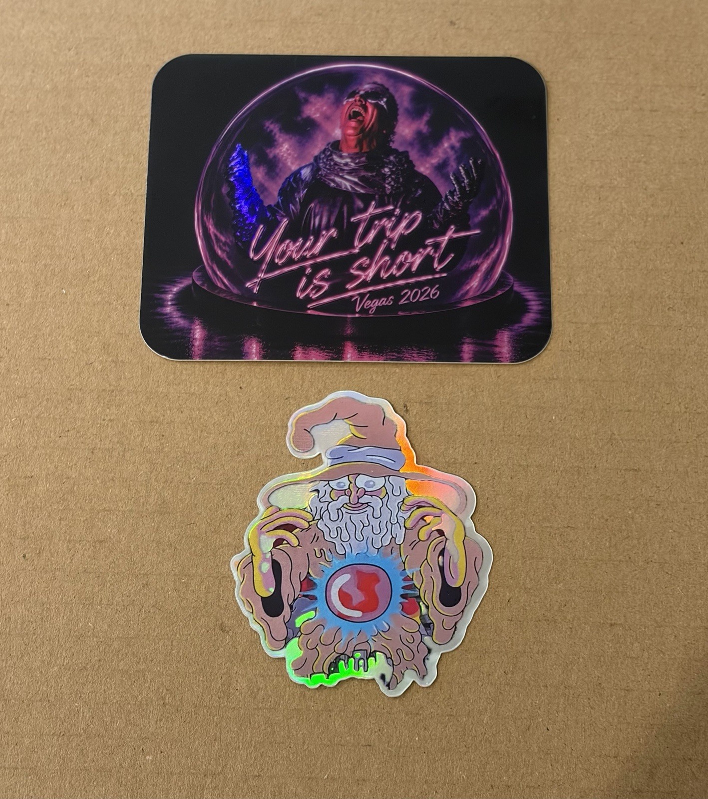 Phish Sphere Las Vegas 2026 Holographic 2 Sticker Set