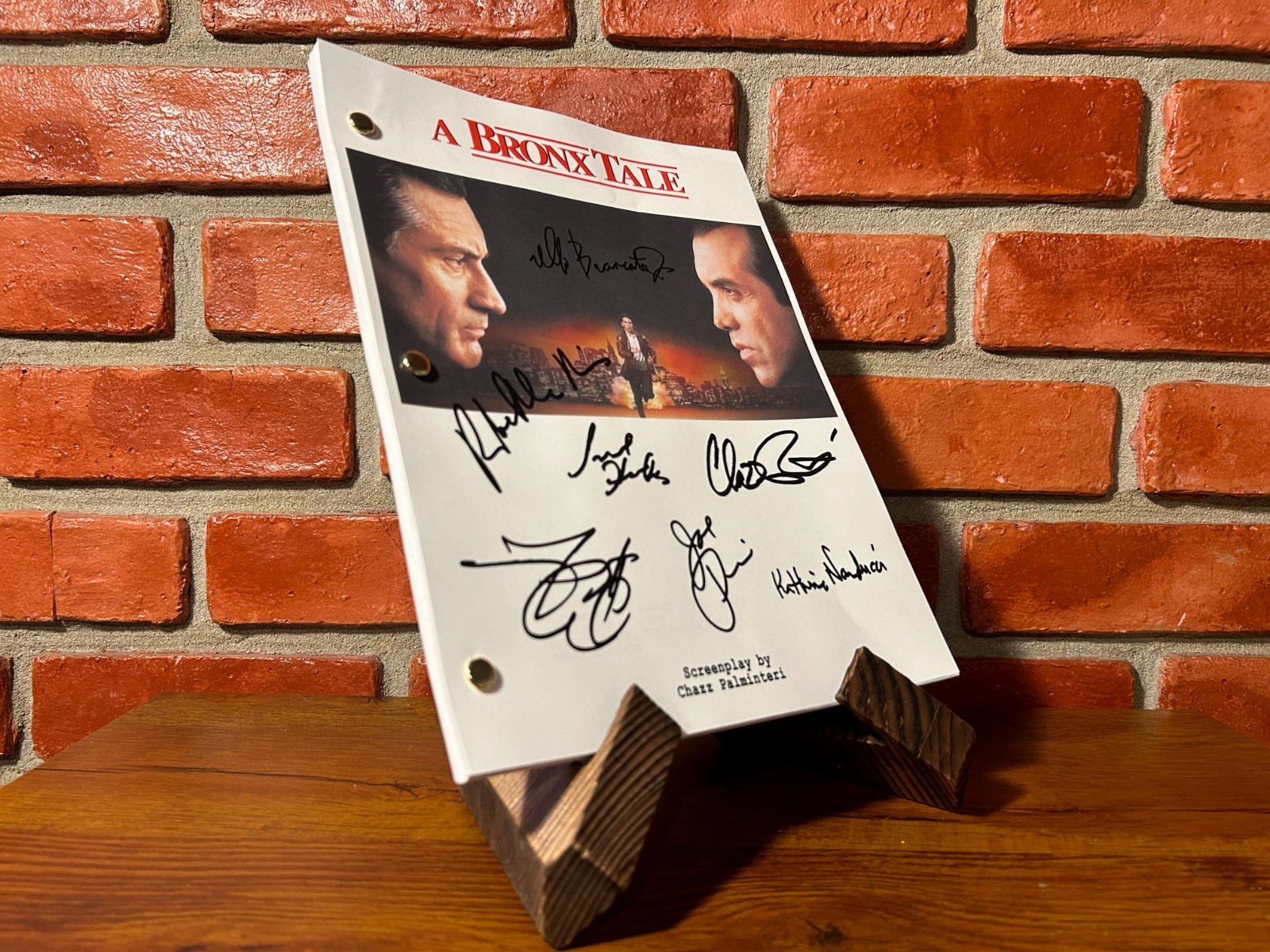 A Bronx Tale Signed Autographed Script Full Screenplay Full Script Reprint