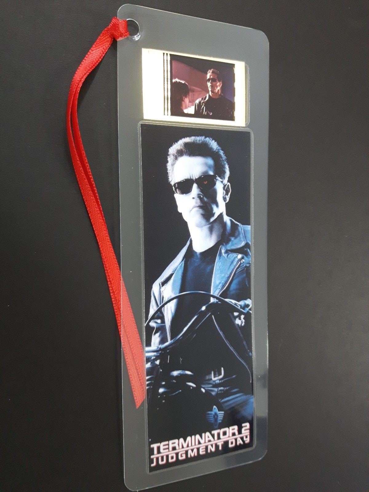 TERMINATOR 2 Movie Film Cell Bookmark – complement movie dvd poster