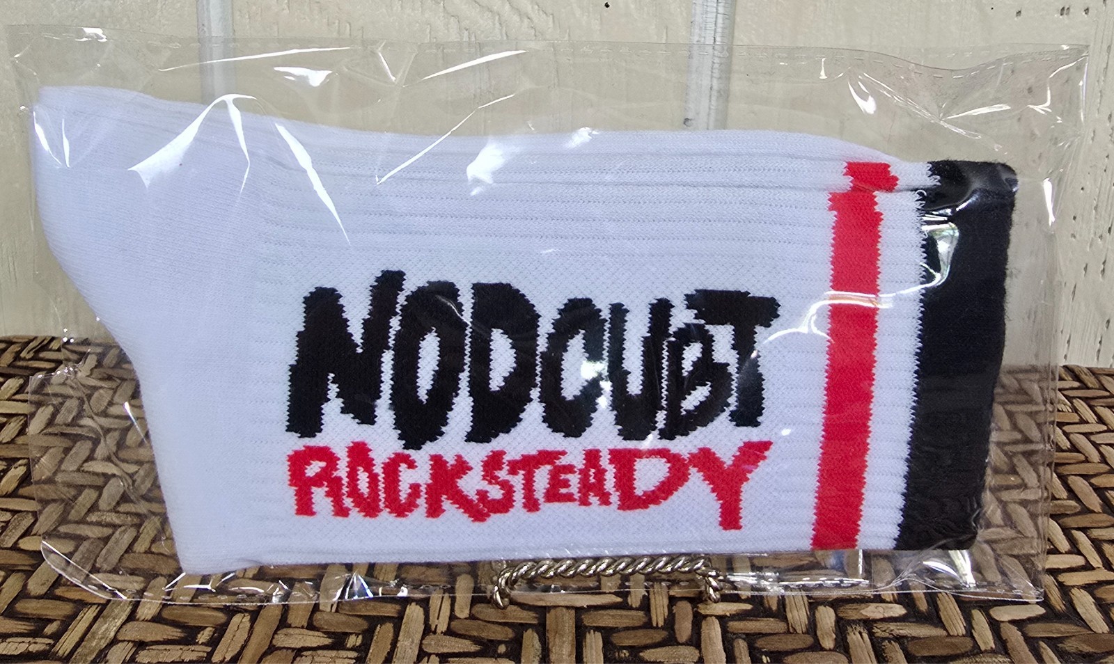 No Doubt 2026 Rock Steady Socks Live At The Sphere, Las Vegas White One Size