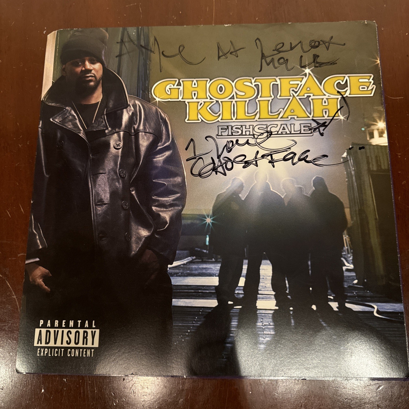 Ghostface Killah Signed 12×12 Promotional Record Flat – Fishscale