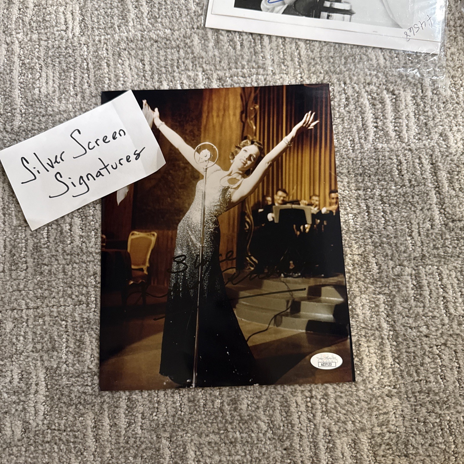 Julie Andrews Hand Signed Autograph JSA COA Sound Of Music