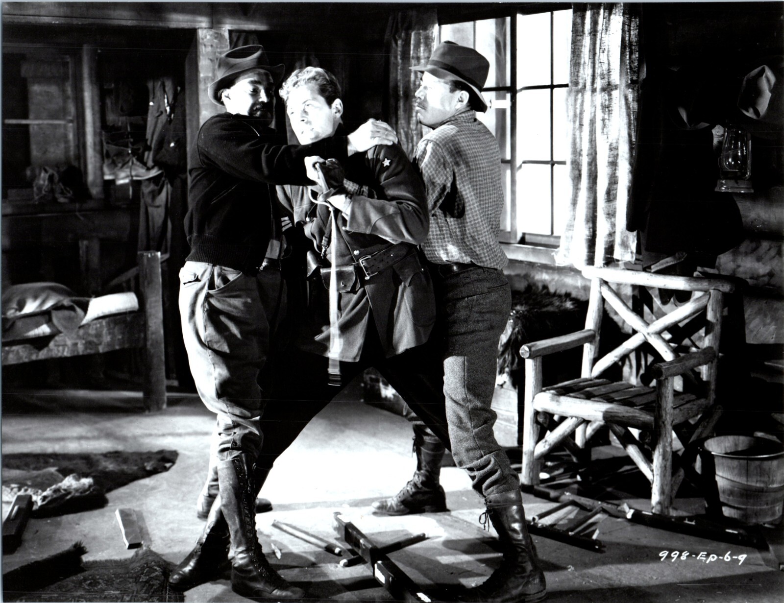 Allan “Rocky” Lane 1942 The Yukon Patrol Orig. Movie Still Photo 998-EP-6-9
