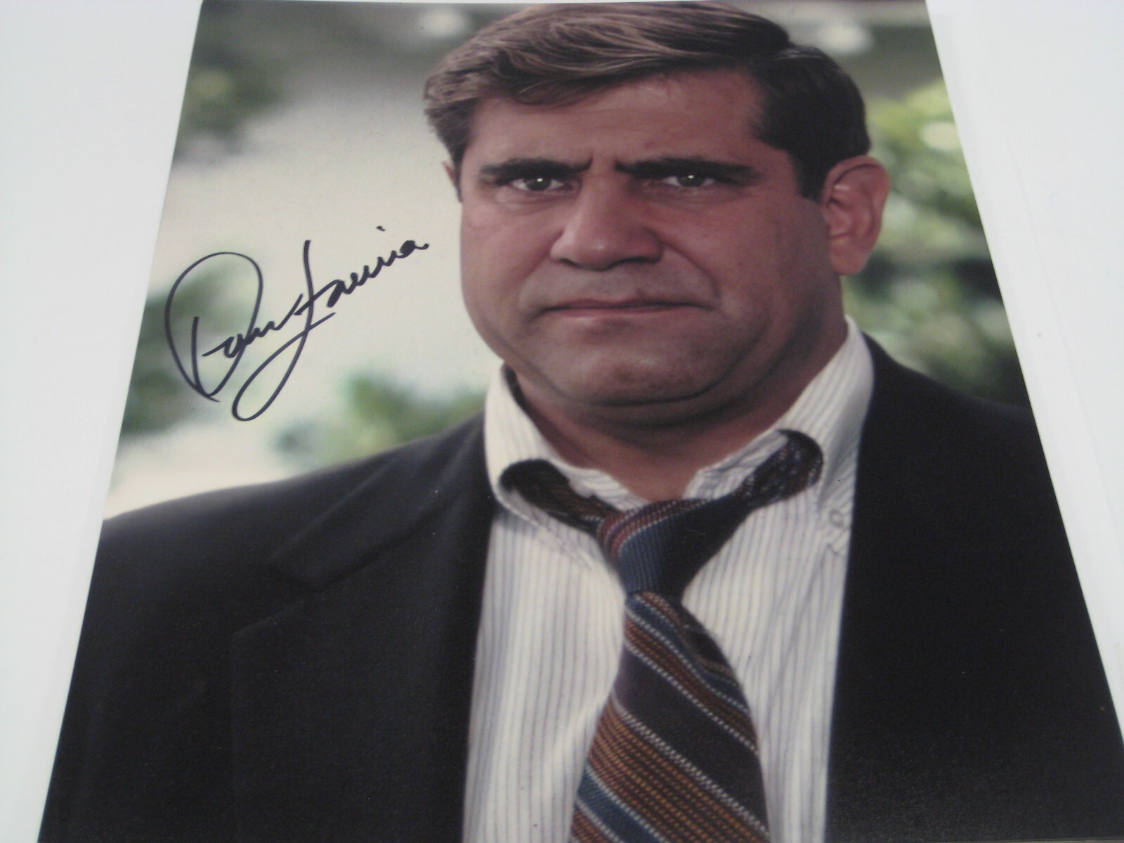 DAN LAURIA THE WONDER YEARS DAD AUTO SIGNED 8X10 PHOTO COA FREE SHIPPING!