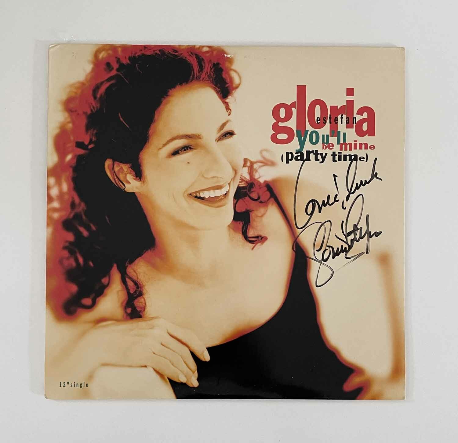 Gloria Estefan You’ll Be Mine Signed 12′ LP Album COA Proof Photo