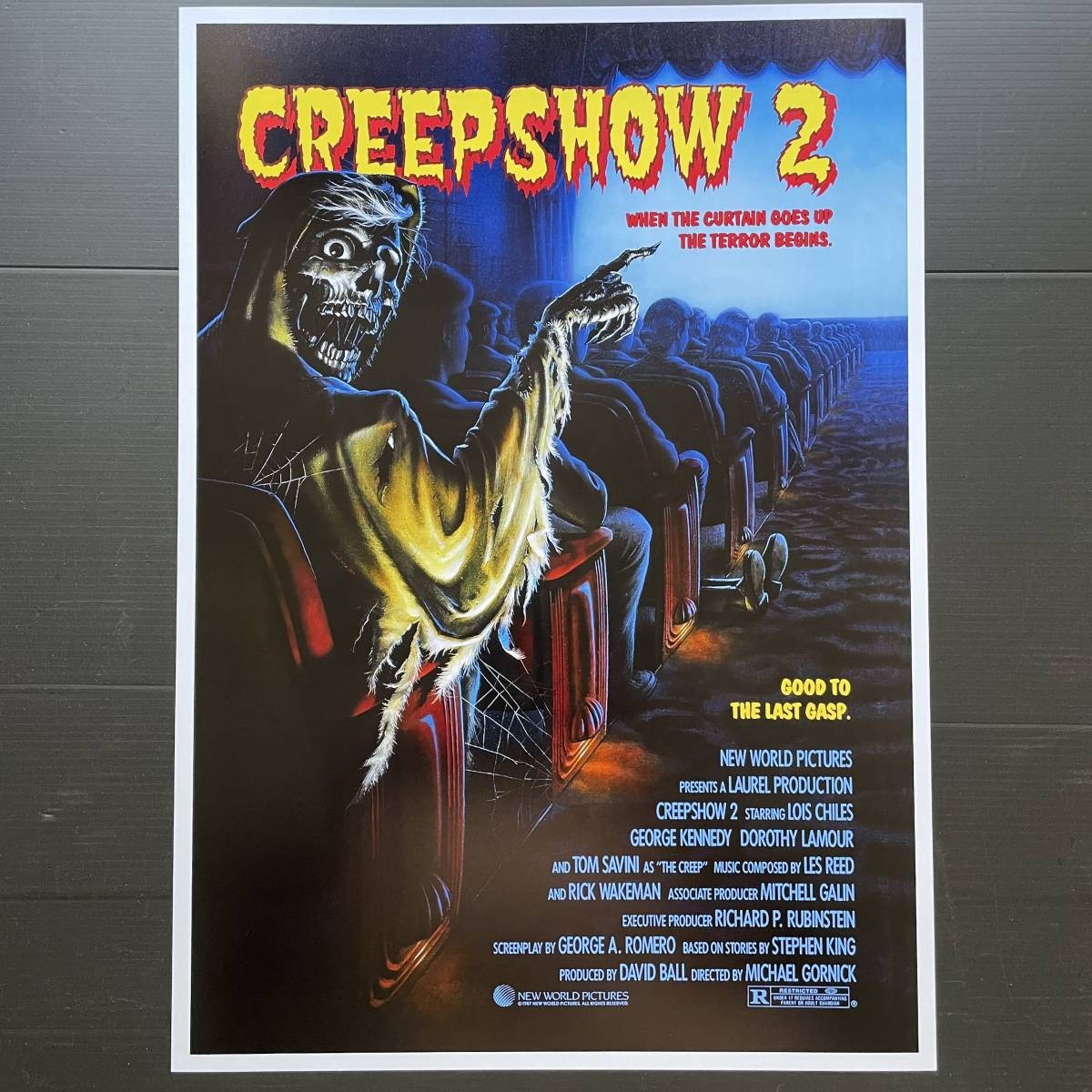 Creepshow 2 1987 Horror Movie Poster Stephen King George A. Romero