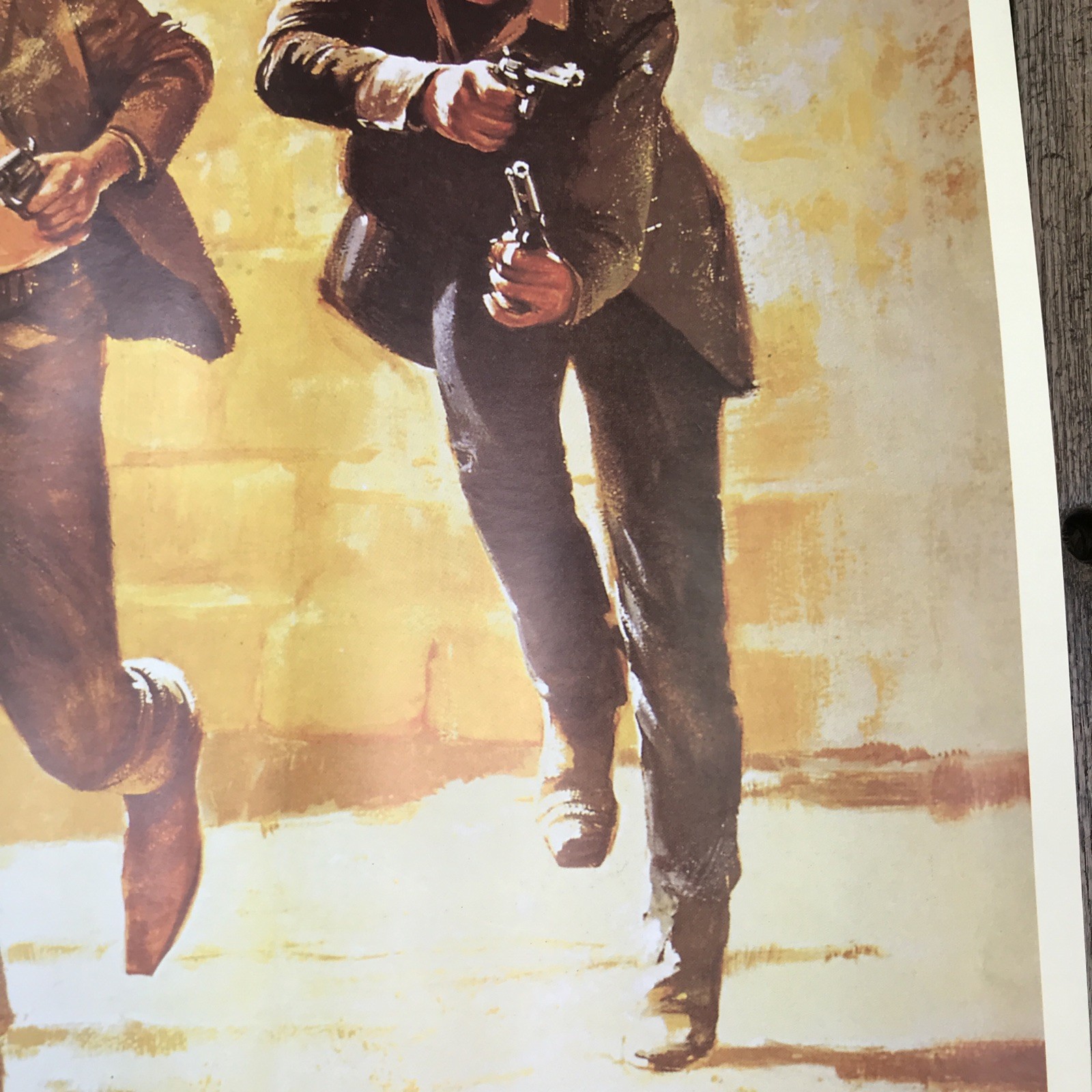 Vintage BUTCH CASSIDY AND SUNDANCE KID POSTER 26” x 36” 20th Fox Paul Movie